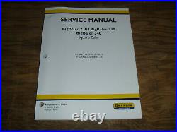 New Holland BigBaler 230 Square Baler Hydraulic PTO Shop Service Repair Manual