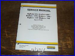 New Holland BigBaler 330 340 Square Baler Feeding Cab Shop Service Repair Manual