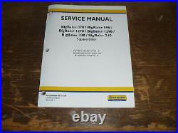New Holland BigBaler 870 890 Square Baler Hydraulic Shop Service Repair Manual