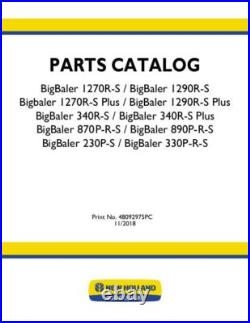 New Holland Bigbaler 1270r-s, Plus, 1290r-s, Plus, 330p-r-s, 340r-s, Plus, 870p