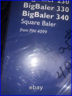 New Holland Bigbaler 230 Bigbaler 330 340 Square Baler Operator's Manual Nip