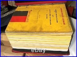 New Holland Binder Of 15 Factory Parts Catalogs Manuals