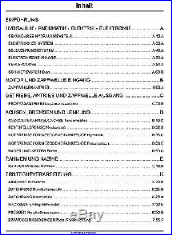 New Holland Br6090 Combi Baler Service Reparaturhandbuch Werkstatthandbuch