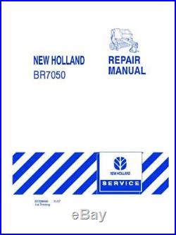 New Holland Br7050 Round Baler Service Manual