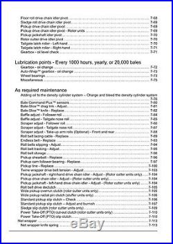 New Holland Br7060 Br7070 Br7080 Br7090 Baler Operators Manual