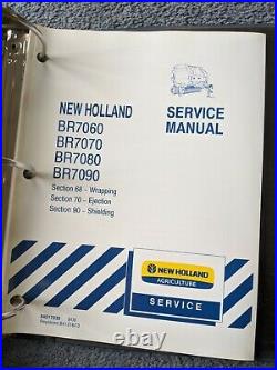 New Holland Br7060 Br7070 Br7080 Br7090 Rd Balers Service Manual Oem 2008 2009