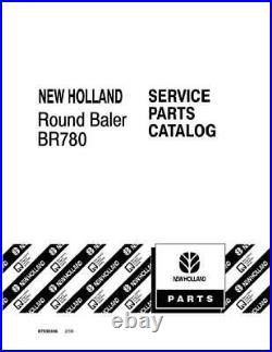 New Holland Br780 Round Baler Parts Catalog