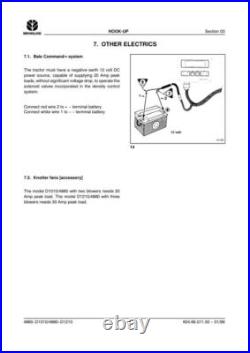 New Holland D1210 4860, D1010 4880, 590, 595 Square Baler Service Manual Repair New Holland D1210 4860, D1010 4880, 590, 595 Square Baler Service Manual Repair