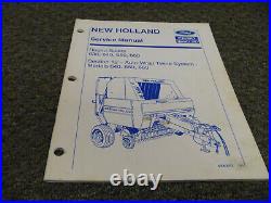 New Holland Ford 630 640 650 660 Round Baler Auto Wrap Service Repair Manual
