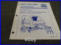 New Holland Ford 630 640 650 660 Round Baler Bale Command Service Repair Manual