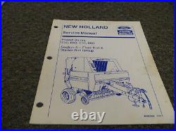 New Holland Ford 630 640 650 660 Round Baler Floor Roll Service Repair Manual