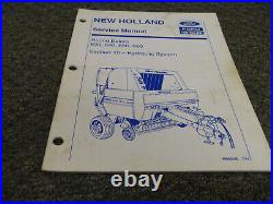 New Holland Ford 630 640 650 660 Round Baler Hydraulic Sys Service Repair Manual