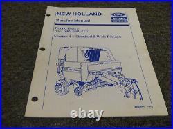 New Holland Ford 630 640 650 660 Round Baler Pickups Shop Service Repair Manual