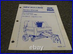 New Holland Ford 630 640 650 660 Round Baler Slip Clutches Service Repair Manual