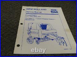 New Holland Ford 630 640 650 660 Round Baler Twine Wrapper Service Repair Manual