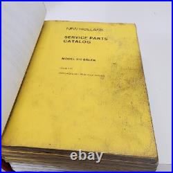 New Holland Ford Binder 310 To 2000 Baler Lot Of 13 Parts Catalogs Tractor New Holland Ford Binder 310 To 2000 Baler Lot Of 13 Parts Catalogs Tractor