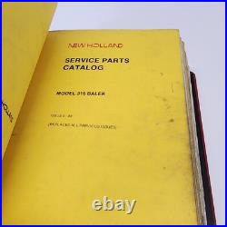New Holland Ford Binder 310 To 2000 Baler Lot Of 13 Parts Catalogs Tractor New Holland Ford Binder 310 To 2000 Baler Lot Of 13 Parts Catalogs Tractor
