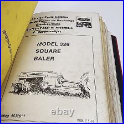 New Holland Ford Binder 310 To 2000 Baler Lot Of 13 Parts Catalogs Tractor