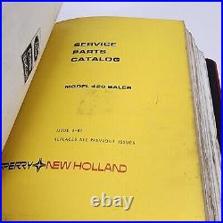 New Holland Ford Binder 310 To 2000 Baler Lot Of 13 Parts Catalogs Tractor