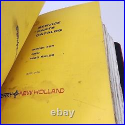 New Holland Ford Binder 310 To 2000 Baler Lot Of 13 Parts Catalogs Tractor