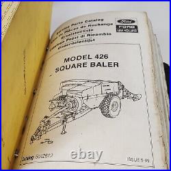 New Holland Ford Binder 310 To 2000 Baler Lot Of 13 Parts Catalogs Tractor