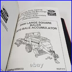 New Holland Ford Binder 310 To 2000 Baler Lot Of 13 Parts Catalogs Tractor New Holland Ford Binder 310 To 2000 Baler Lot Of 13 Parts Catalogs Tractor
