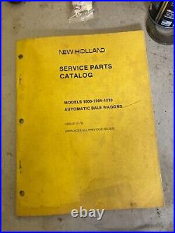 New Holland Ford Tractor Parts Manual Book 1000 1005 Automatic 1010 Wagon Baler