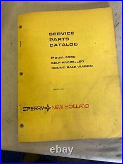 New Holland Ford Tractor Parts Manual Book 8500 Round Bale Wagon Baler