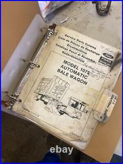 New Holland Ford Tractor Parts Manual Book Catalog 1075 Baler Wagon