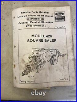 New Holland Ford Tractor Parts Manual Book Catalog 426 Baler Wagon