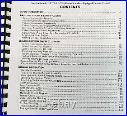 New Holland L775 Skid-Steer Loader Service Manual Parts Catalog Operators Repair