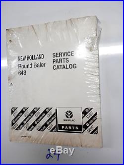 New Holland Model 638 Round Baler Service Parts Catalog 87022082 8/02