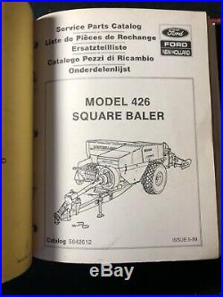 New Holland Parts Catalog Baler 425,1425, 426, 565, 570, 575 351