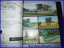 New Holland Price & Data Specs Sales Manual Combine Skid Loader Baler Mower ect