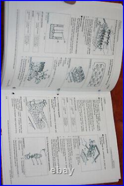 New Holland Roll-Belt 150 180 Round Baler Service Manual Print & binder free shi