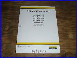 New Holland Roll-Belt 450 460 550 560 Baler Feeding Shop Service Repair Manual