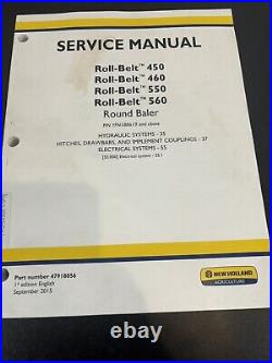 New Holland Roll-Belt 450 460 550 560 Round Baler Electrical Service Manual