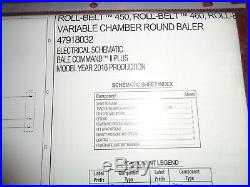 New Holland Roll Belt 450 460 550 560 Round Baler Service Repair Manual Original