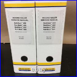 New Holland Roll Belt 450 460 550 560 Round Baler Service Repair Shop Manual