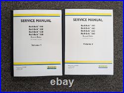 New Holland Roll-Belt 450 460 550 560 Round Baler Shop Service Repair Manual YFN