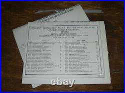 New Holland Roll Belt 450 460 Baler Component Electrical Wiring Diagram Manual