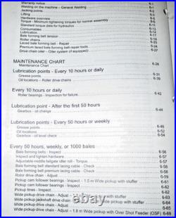 New Holland Roll-Belt 450 460 Round Baler Operators Manual 5-14 NH ORIGINAL