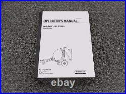New Holland Roll-Belt 450 Round Utility Baler Owner Operator Manual PN 84517716