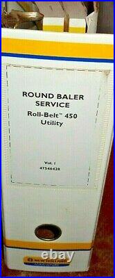 New Holland Roll Belt 450 Utility Round Baler Service Repair Manual NH ORIGINAL