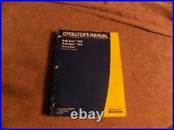 New Holland Roll Belt 550 560 Round Baler Operator`s Manual