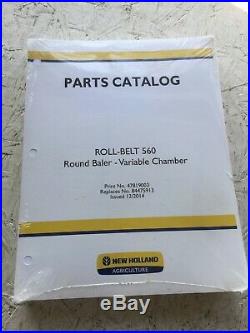 New Holland Roll Belt 560 Baler Parts Catalog Manual