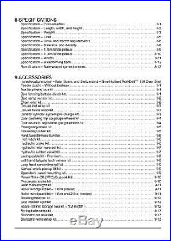 New Holland Roll-belt 150 180 Baler Operators Manual