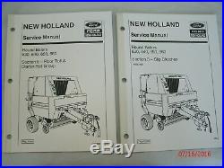 New Holland Round Baler 630, 640, 650, 660 Service Manual #40063040