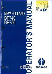 New Holland Round Baler Br740 & Br750 Operators Manual