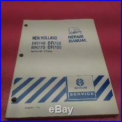 New Holland Round Baler Repair Manual Br740, Br750, Br770, Br780 See Belowlt292